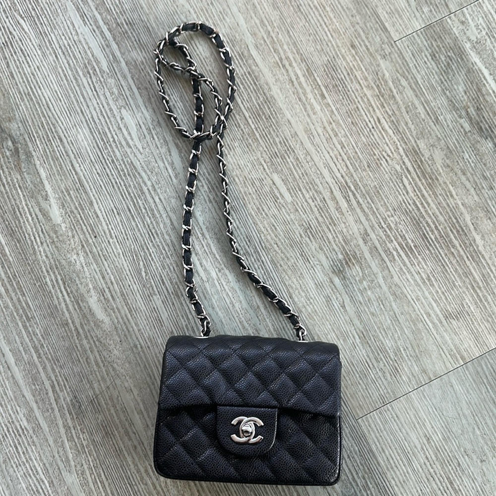 chanel d upe mini caviar bag